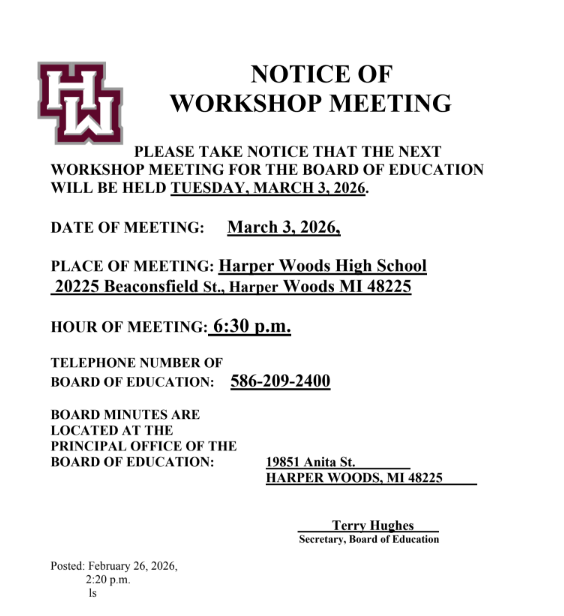 workshop meeting notice