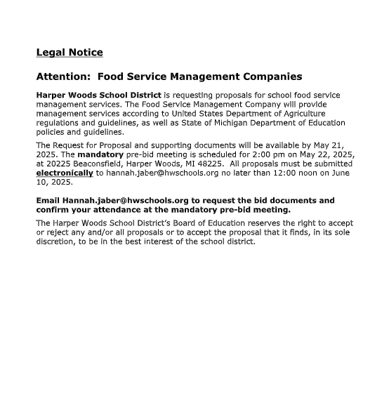 legal notice